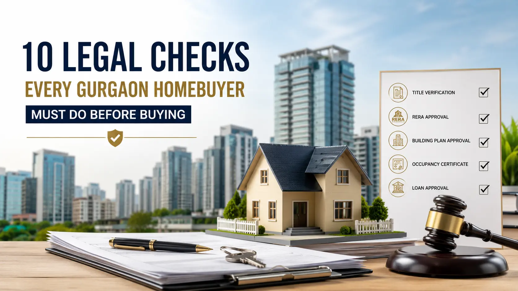 10 Legal Checks Before Buying Property in Gurgaon