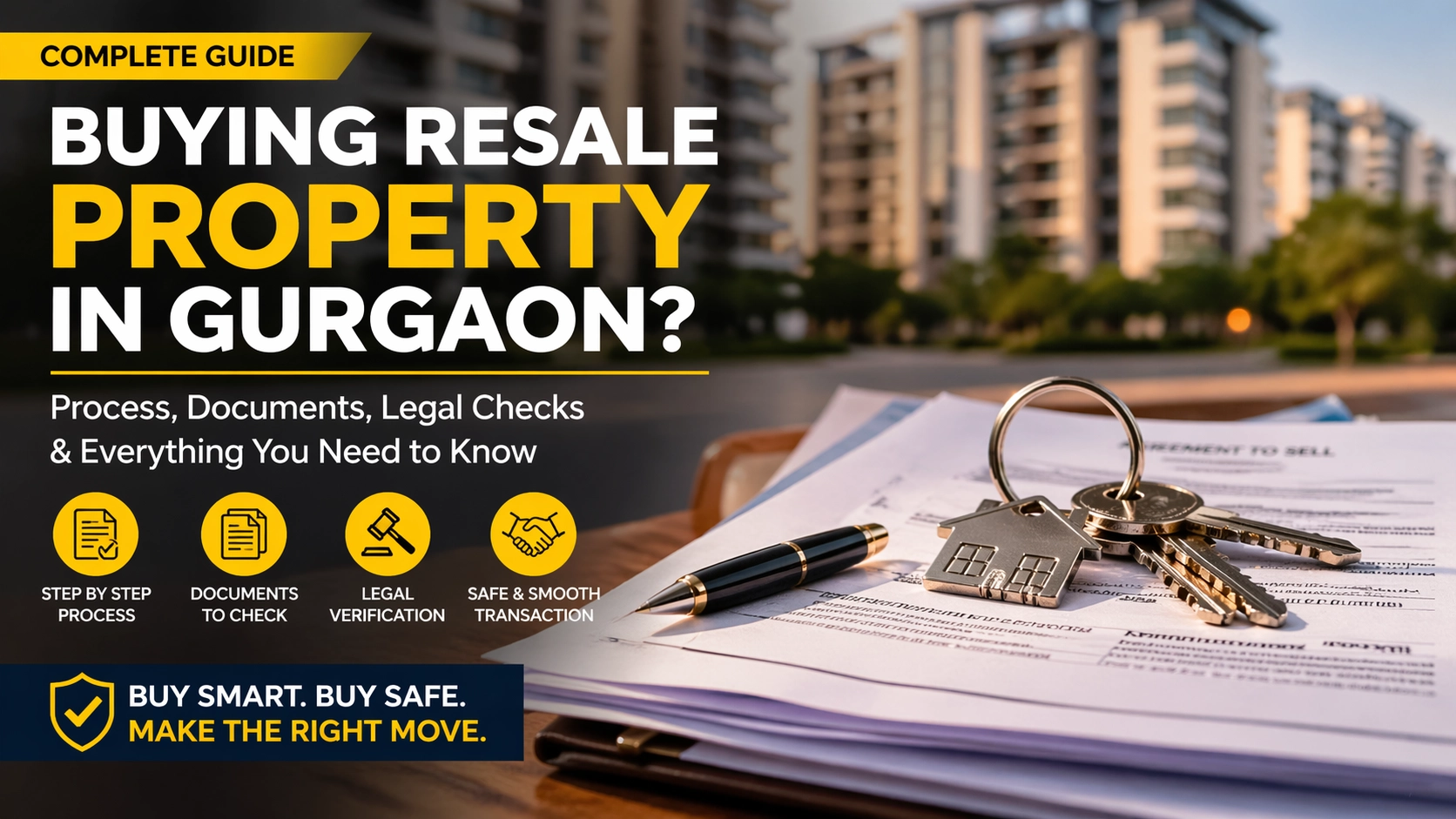 Complete Guide to Buying Resale Property in Gurgaon (Process, Documents, Legal Tips)