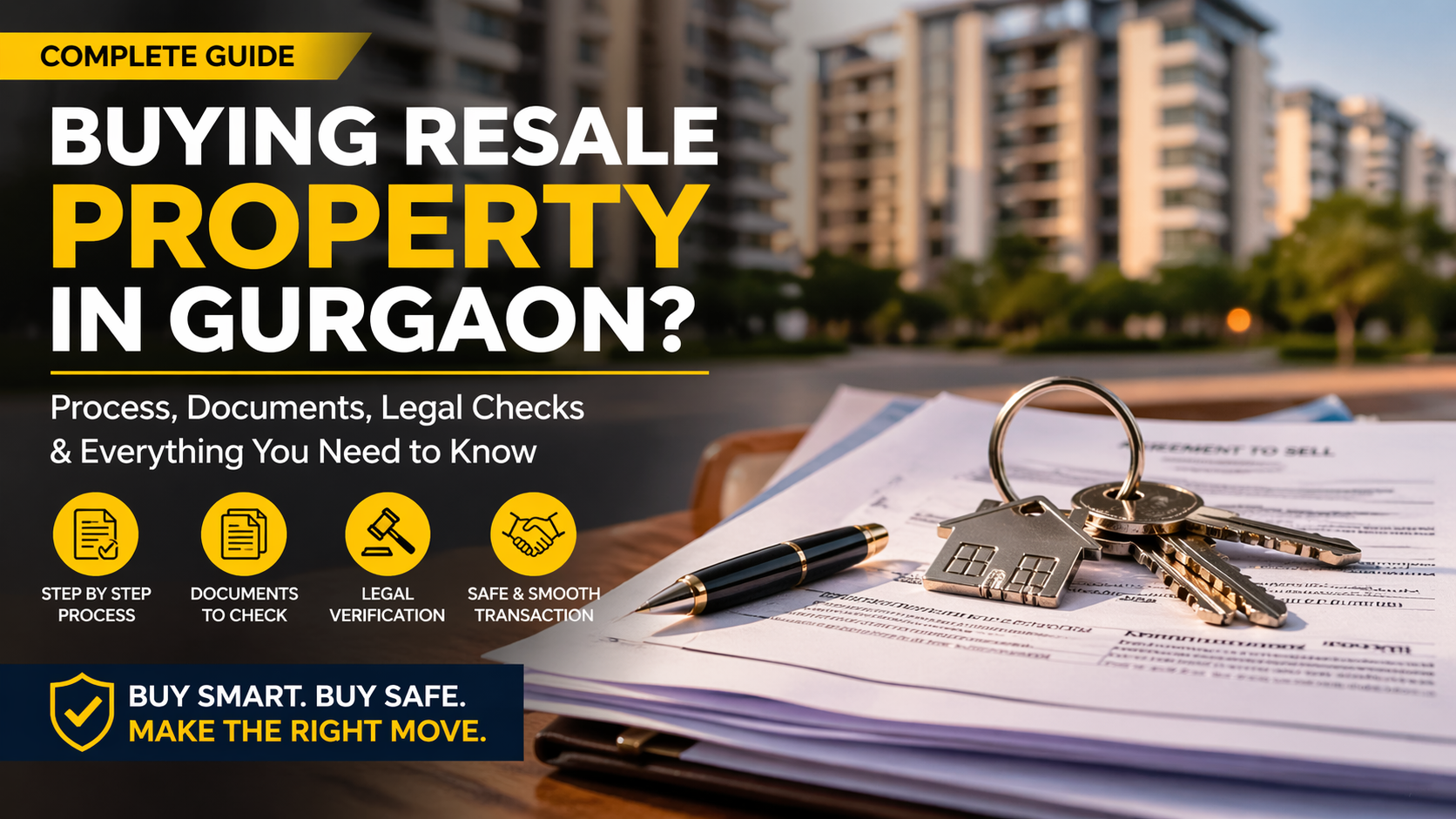 Complete Guide to Buying Resale Property in Gurgaon (Process, Documents, Legal Tips)
