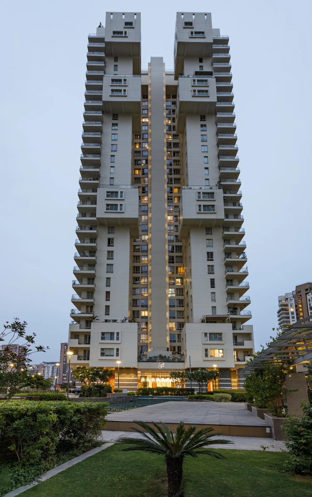 Pioneer Araya tower and front garden