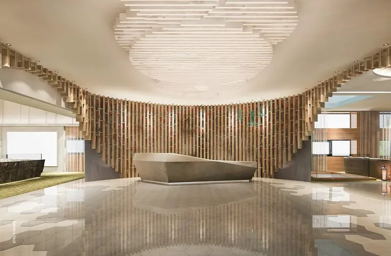 4S The Aurrum club lobby, artist's impression