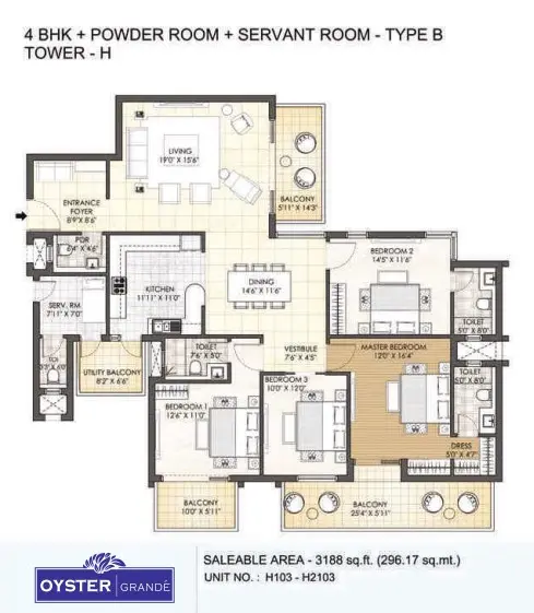 Adani M2K Oyster Grande