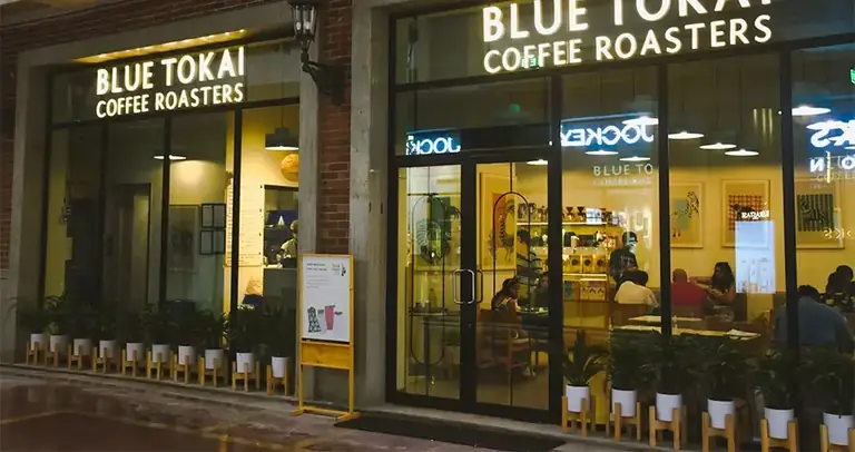 AIPL Joy Street Blue Tokai Coffee Roasters cafe front