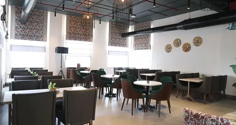 AIPL Zen Residences actual photo of the fine-dining restaurant in the complex