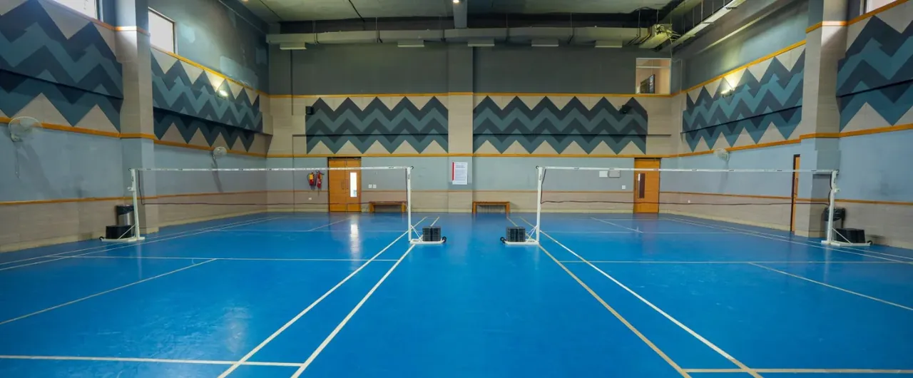 Ashiana Anmol indoor badminton hall