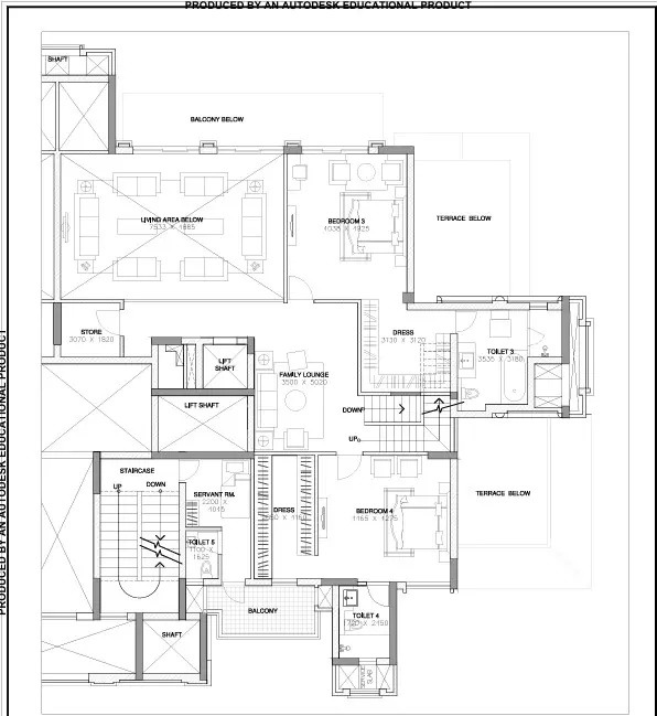 ATS Triumph penthouse plan 3