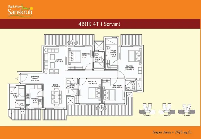 Bestech Park View Sanskruti
