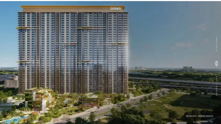 BPTP Amstoria Verti Greens high-rise tower beside Dwarka Expressway, artist's impression
