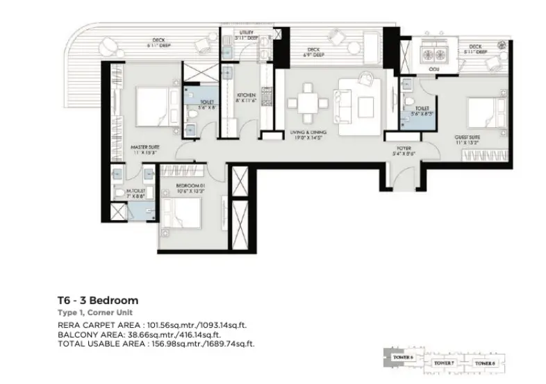 BPTP Gaia Residences at Amstoria