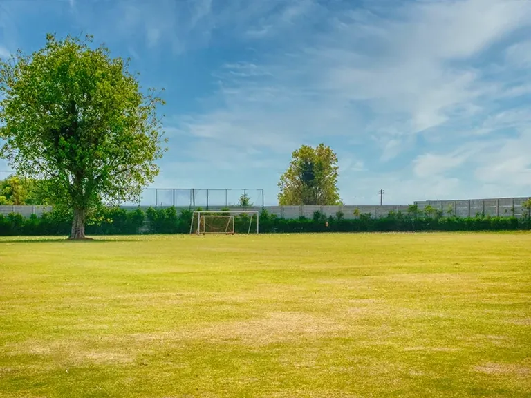 Central Park Mikasa Plots open football ground inside the township