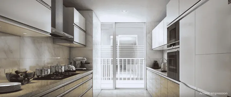 Conscient Hines Elevate kitchen, artist's impression