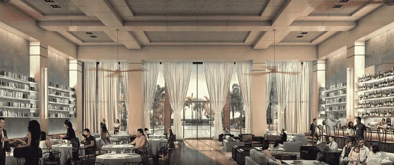 Conscient Hines Elevate club lounge, artist's impression