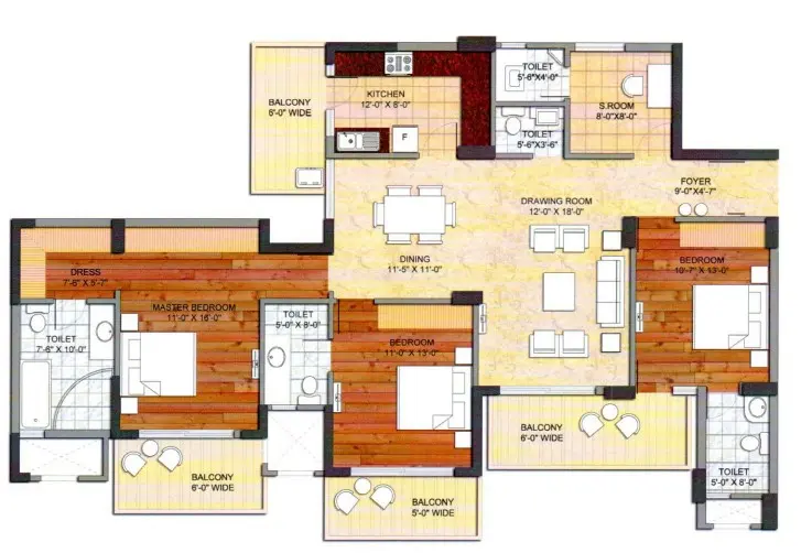 County The Center Court