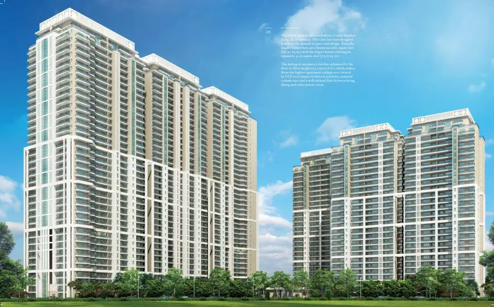 DLF The Crest Golf Course Road