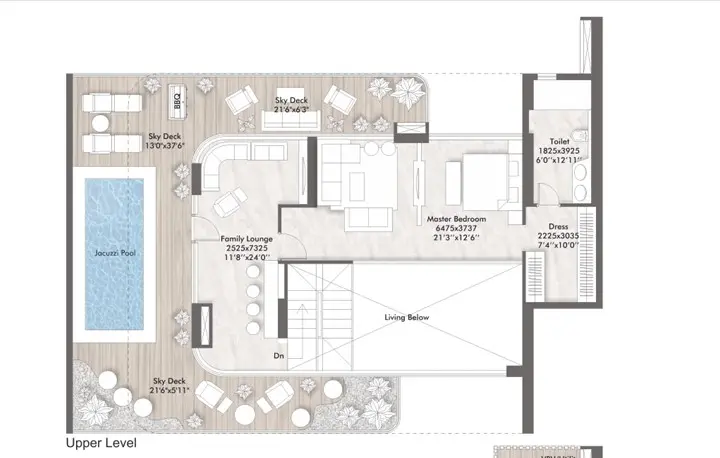 Elan The Presidential penthouse plan 2