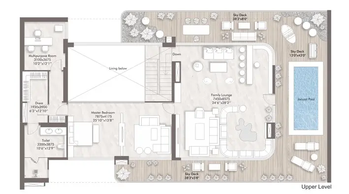 Elan The Presidential penthouse plan 2