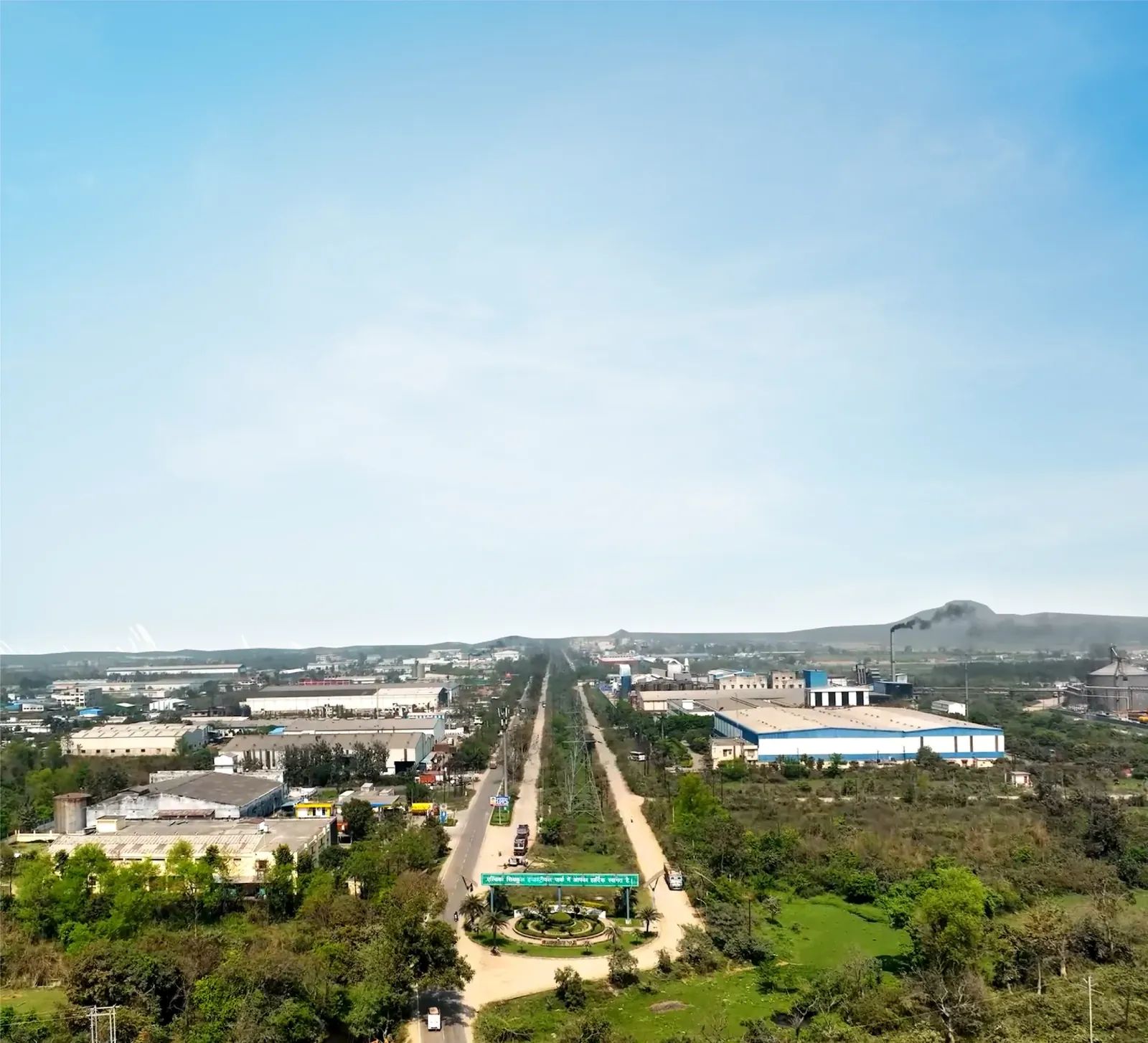 Eldeco Accolade view along Sohna Road towards the Aravalli hills