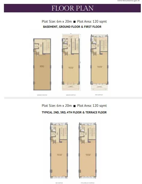 Emaar Business District 114 Sector 114 Gurgaon villa plan 1