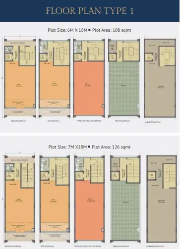 Emaar Business District 65 Sector 65 Gurgaon villa plan 1