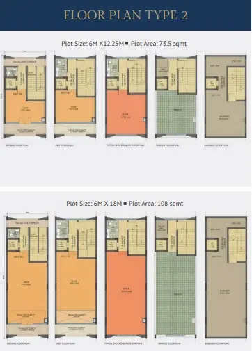 Emaar Business District 65 Sector 65 Gurgaon villa plan 1