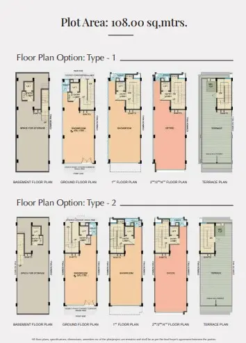 Emaar Business District 89 NXT Sector 89 Gurgaon villa plan 1