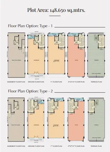 Emaar Business District 89 NXT Sector 89 Gurgaon villa plan 1