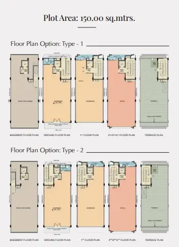 Emaar Business District 89 NXT Sector 89 Gurgaon villa plan 1
