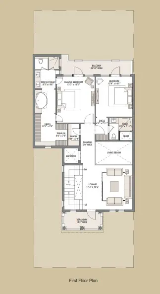 Emaar MGF Marbella villa plan 4