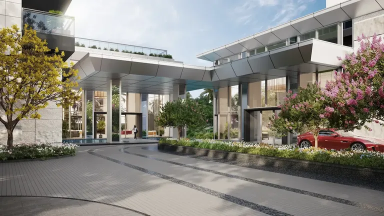 Godrej Miraya grand arrival court
