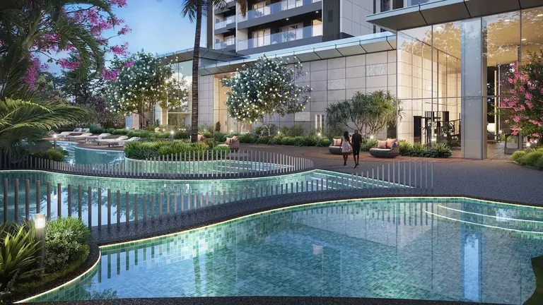 Godrej Miraya pool terrace