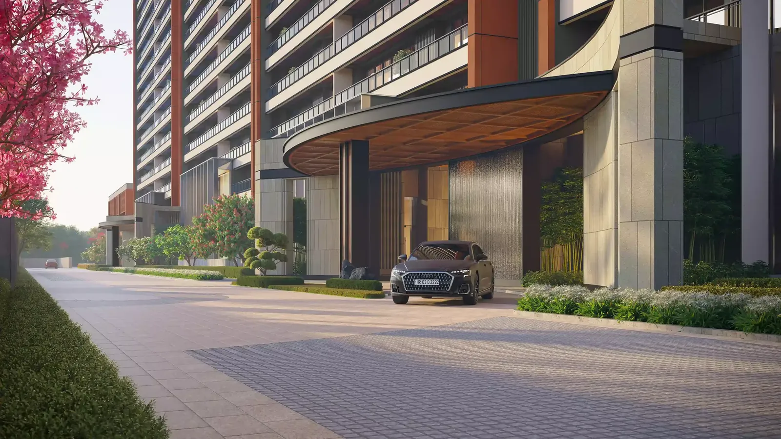 Godrej Sora arrival and drop-off