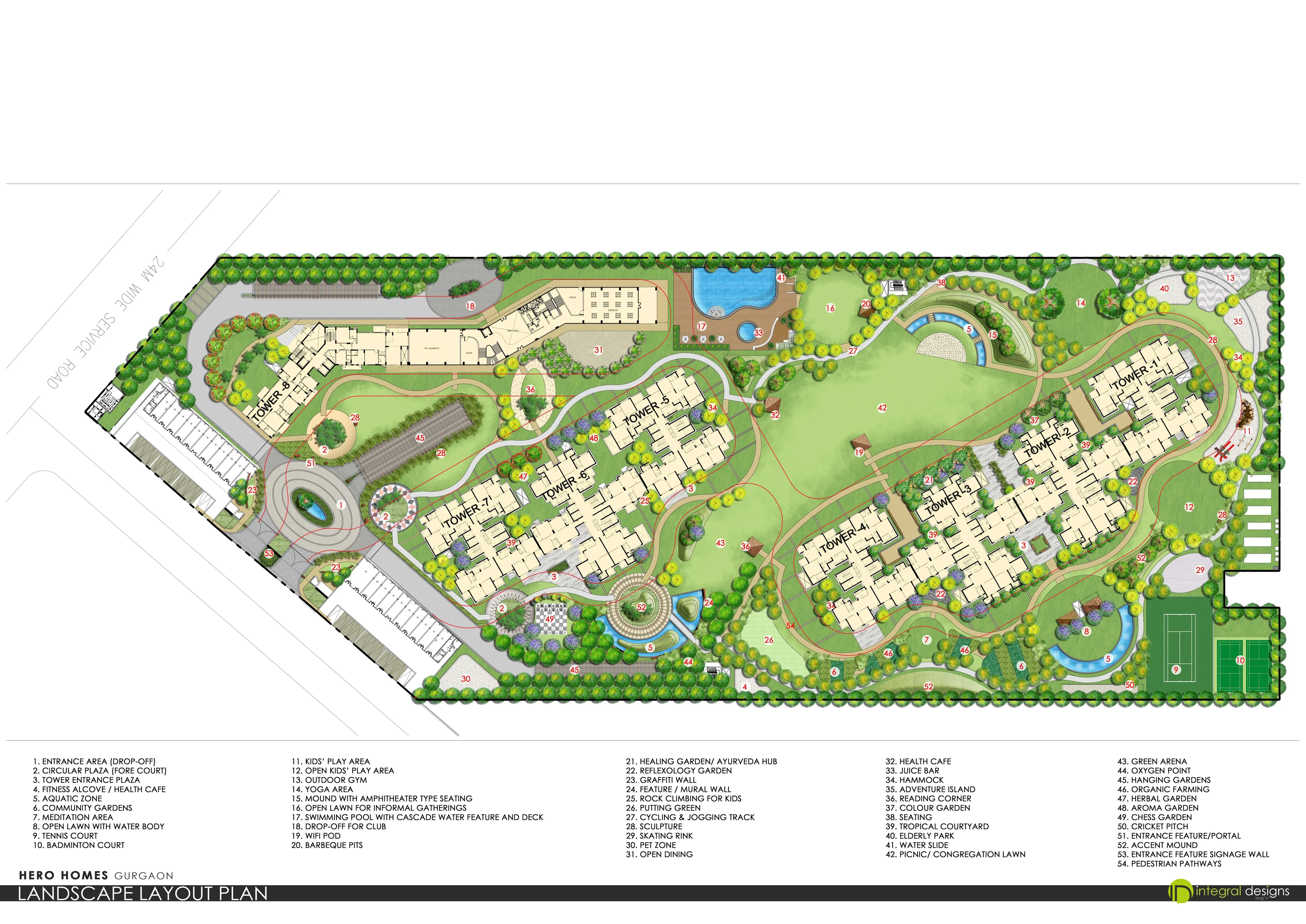 Hero Homes Sector 104 Gurgaon master plan