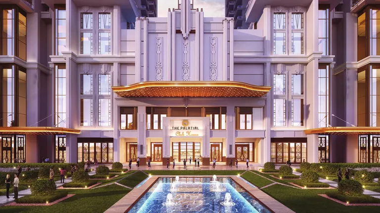 Hero The Palatial grand portal entrance and water feature