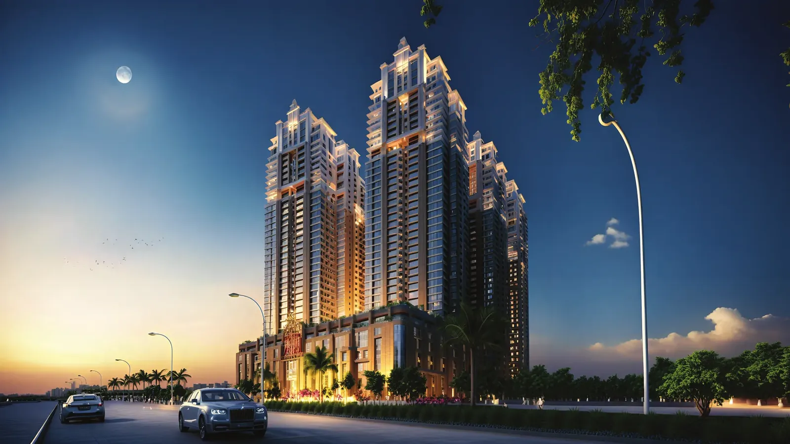 Hero The Palatial tower with European-style crown