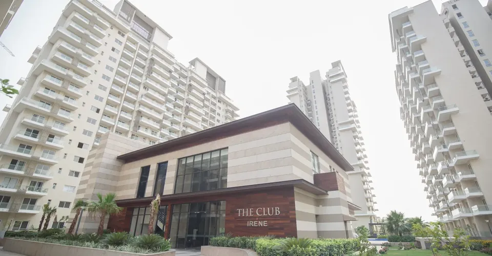 Paras Irene actual photo of The Club building with towers behind
