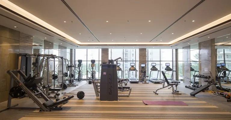 Paras Irene actual photo of the clubhouse gym