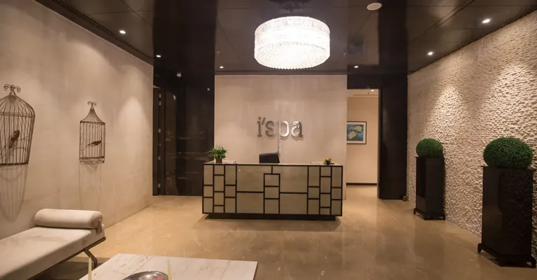 Paras Irene actual photo of the spa reception