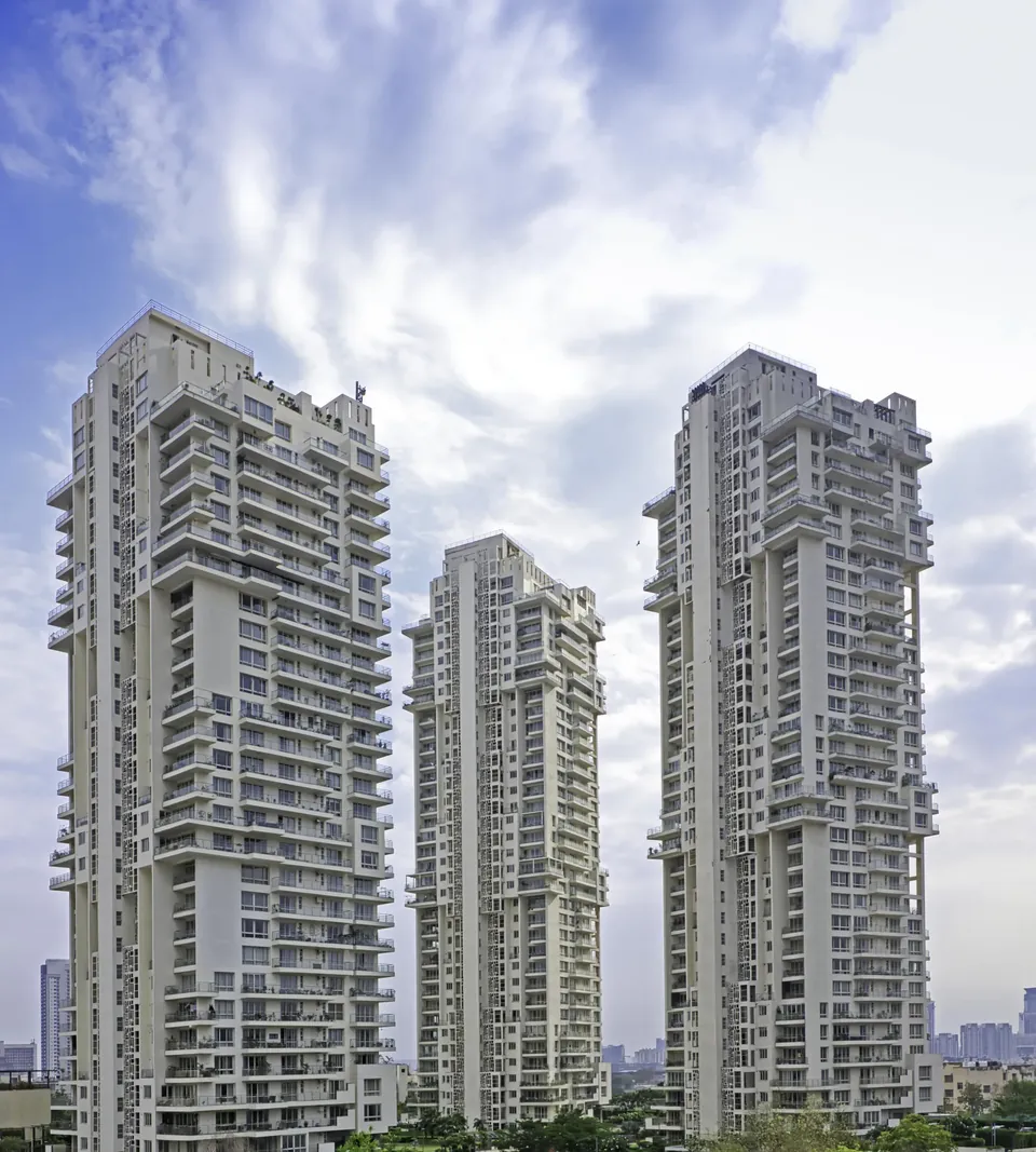 Pioneer Araya three towers seen together