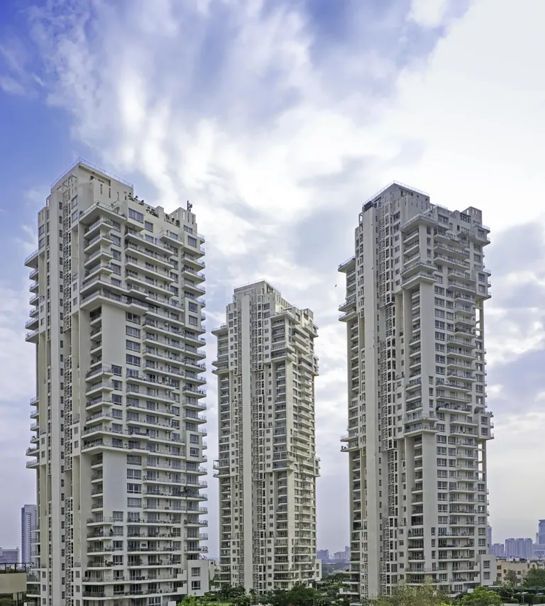 Pioneer Araya three towers seen together