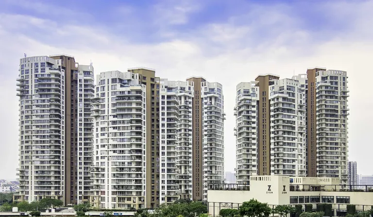Pioneer Urban Presidia towers by day