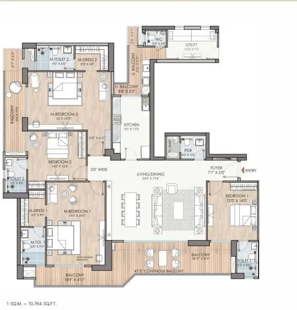 Puri Diplomatic Residences