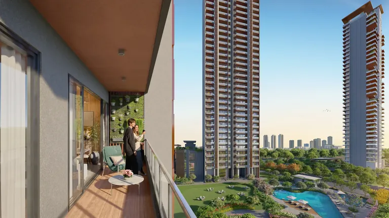 Signature Global Cloverdale SPR balcony view