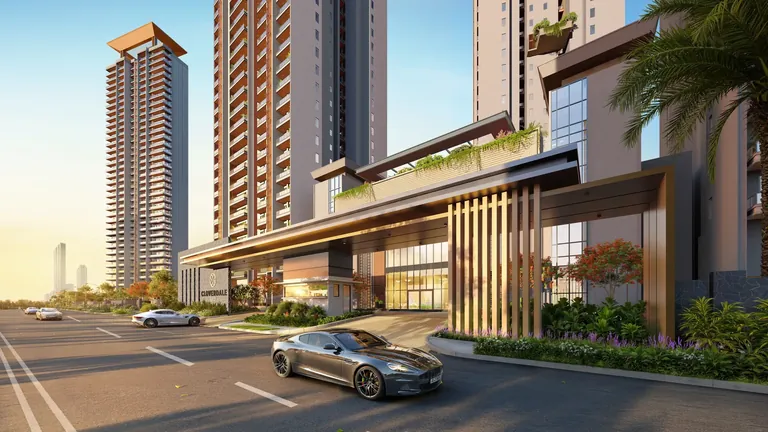 Signature Global Cloverdale SPR entry gate, Sector 71 Gurgaon