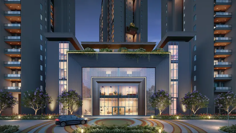 Signature Global Cloverdale SPR clubhouse, front view