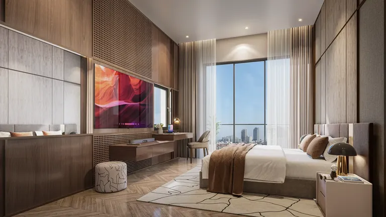 Signature Global Cloverdale SPR master bedroom