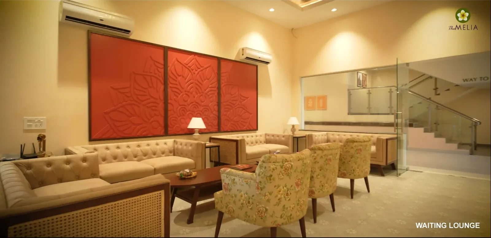 Silverglades The Melia First Citizen waiting lounge with armchairs