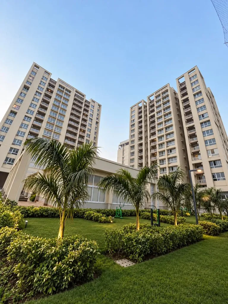 Silverglades The Melia First Citizen First Citizen tower behind palms