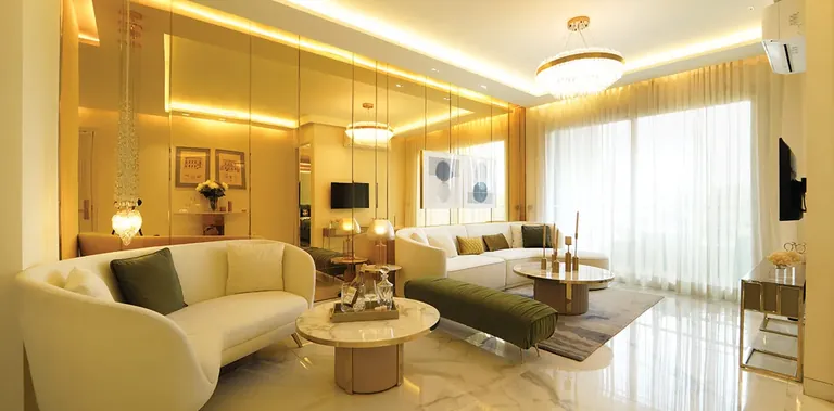 Smart World Orchard sample living room