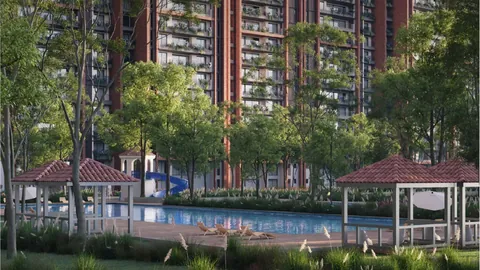 Sobha Aranya jogging path and active zone