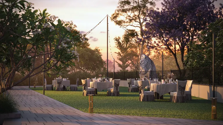 Sobha Crescent festive lawn